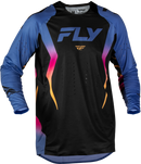Fly Racing Evolution DST Bolt Jersey (Black/Blue/Multi, Small)