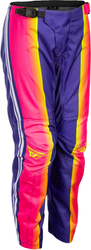 Fly Racing Youth F-16 MX Pants (Purple/Red/Yellow US 26)