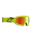 Alpinestars Vision Youth Vesta Goggles - Yellow Fluo/Black - Mirror Red Lens