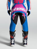 Alpinestars Techstar Maven Pants (White Hot Coral Blithe Blue, 36)
