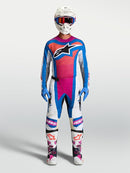 Alpinestars Techstar Maven Pants (White Hot Coral Blithe Blue, 36)