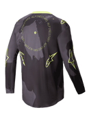 Alpinestars Racer Hollow Jersey (Dark Camo/Yellow Fluo, Large)