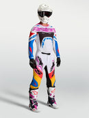 Alpinestars Supertech Dyna Jersey (White Blithe Blue Black Purple, Small)