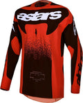 Alpinestars Techstar Swan Jersey (Cardinal Red Black White, Small)