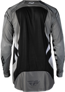Fly Racing Men's Evolution DST Jersey  (Black/Grey, Large)