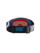 Alpinestars Supertech Hiten Goggles - Black/Blithe Blue - Mirror Blue Lens