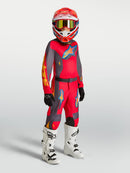 Alpinestars Youth Racer Hunt Pants (Fire Red Graystone Hot Coral, 28)