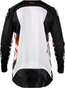 Fly Racing Men's Evolution DST Jersey  (White/Black/Orange, Medium)