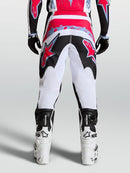 Alpinestars Fluid Drag Motocross Pants (Blk White Light Blue Red Fluo, 28)
