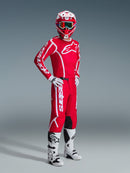 Alpinestars Fluid Apex Motocross Pants (Red White, 28)