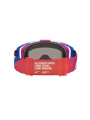 Alpinestars Vision 8 Maven Goggles - Fire Red/Black - Mirror Red Lens