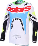 Alpinestars Supertech Dyna Jersey (Light Lilac Green Fluo Black, Small)