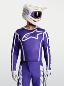 Alpinestars Fluid Apex V2 Motocross Jersey (Deep Blue White, Medium)