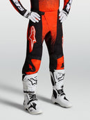 Alpinestars Techstar Swan Motocross Pants (Cardinal Red Black White, 38)
