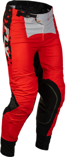 Fly Racing Lite Flake MX Pants (Red/Grey/Black US 38)