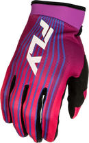 Fly Racing F-16 Lift Gloves (Pink/Purple/White, X-Small)