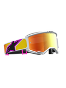 Alpinestars Vision 5 Drag Goggles - Orange/Red - Mirror Red Lens