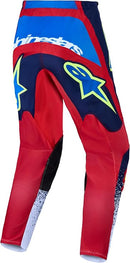 Alpinestars Fluid Drag Motocross Pants (Blue Navy Fire Red White, 28)