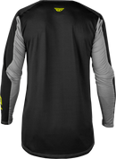 Fly Racing Patrol Elite Jersey (Grey/Black/Hi-Vis, Large)