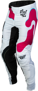Fly Racing Lite Vibe MX Pants (White/Pink/Blue US 32)