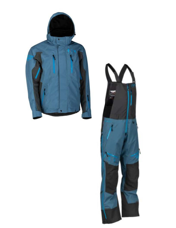 Fly Racing Incline Snow Jacket/Bib Combo