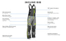 Fly Racing Incline Bib (Blue/Grey, Small)