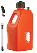 Fire Power LC Utility Container and Filler Hose with Screw Cap and Hose Bender (5 Gallon Capacity)