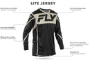 Fly Racing Men's Lite MX ATV Off-Road Riding Jersey