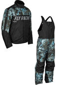 Fly Racing Outpost Snow Jacket and Bib Combo