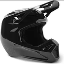 Fox Racing V1 Solid Helmet (Solid-Black, X-Small)