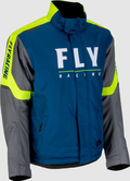 Fly Racing Outpost Jacket (Blue/Hi-Vis, Medium)