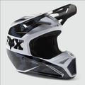 Fox Racing Youth V1 Nuklr Helmet (Nuklr-Black, Youth Small)