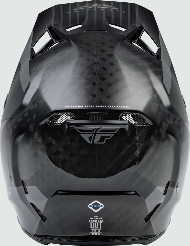 Fly Racing Adult Formula Carbon Prime (Grey/Carbon, X-Small)