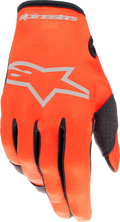 Alpinestars Radar Gloves (Hot Orange Black, X-Large)