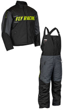 Fly Racing Outpost Snow Jacket and Bib Combo