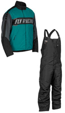 Fly Racing Outpost Snow Jacket and Bib Combo