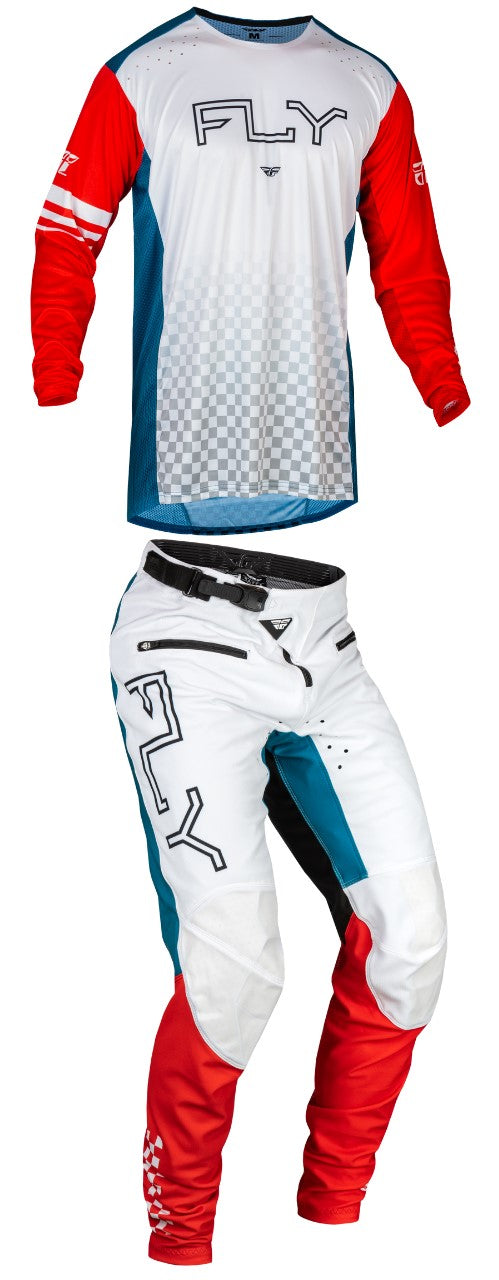 Fly Racing Youth RAYCE Bicycle Gear Set - Pant and Jersey Combo