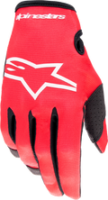 Alpinestars Radar Gloves (Mars Red White, Small)