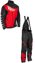 Fly Racing SNX Pro Snow Bike Jacket and Bib Combo