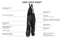 Fly Racing SNX Pro Snow Bib (Black/Red, Medium)