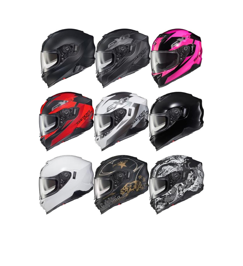 scorpion helmets vs shoei Scorpion Exo-T520 Helmet