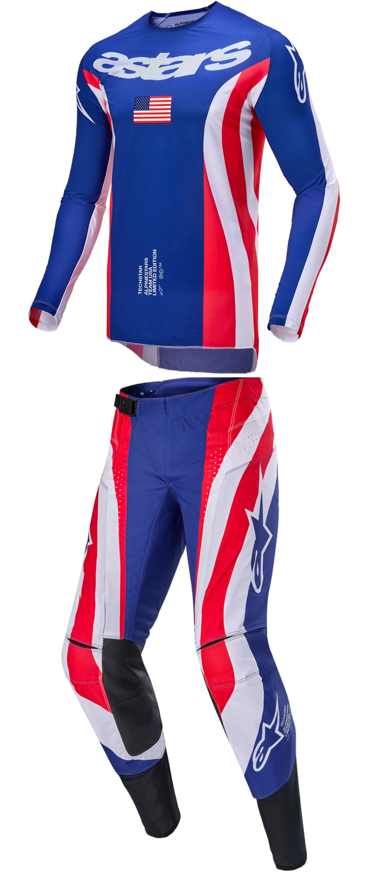 alpinestar gear Alpinestars Techstar Melt/Dreem/Union Moto Gear Set – Advanced Race-Cut Jersey & Pant Combo