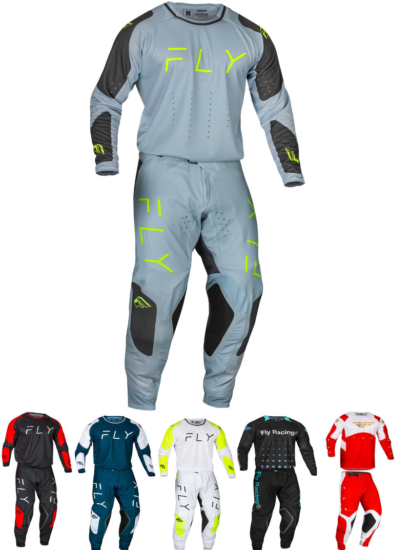 Fly Racing Evo DST Adult Moto Gear Set - Pant and Jersey Combo