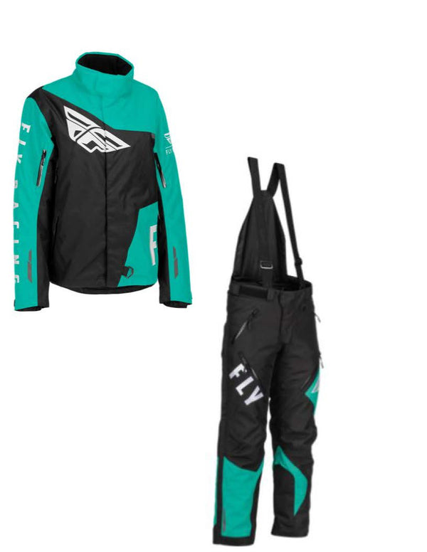 Fly Racing Women's SNX Pro Jacket/Bib Combo Set