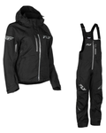 Fly Racing Women's Carbon Snow Jacket/Bib Combo