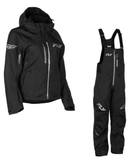 Fly Racing Women's Carbon Snow Jacket/Bib Combo