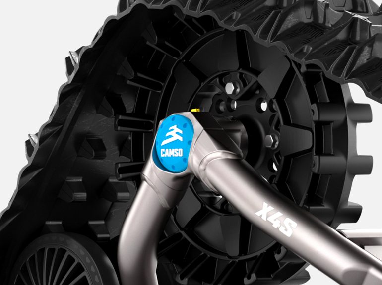 Camso X4S Track System: Polaris Scrambler/Sportsman XP S 55'' wide