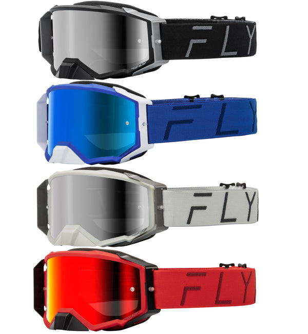 Fly Racing Zone Pro MX ATV Off-Road Riding Goggles