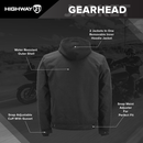 Highway 21 Gearhead Motorcycle Riding Jacket