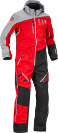 Fly Racing 2023 Cobalt Shell Monosuit (Red/Grey, Large)